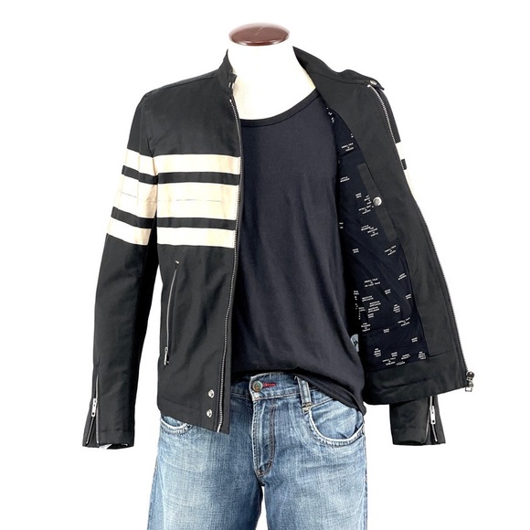 DIESEL | DuPont Teflon | Cafe Racer | Biker Jacket - Picture 11 of 14